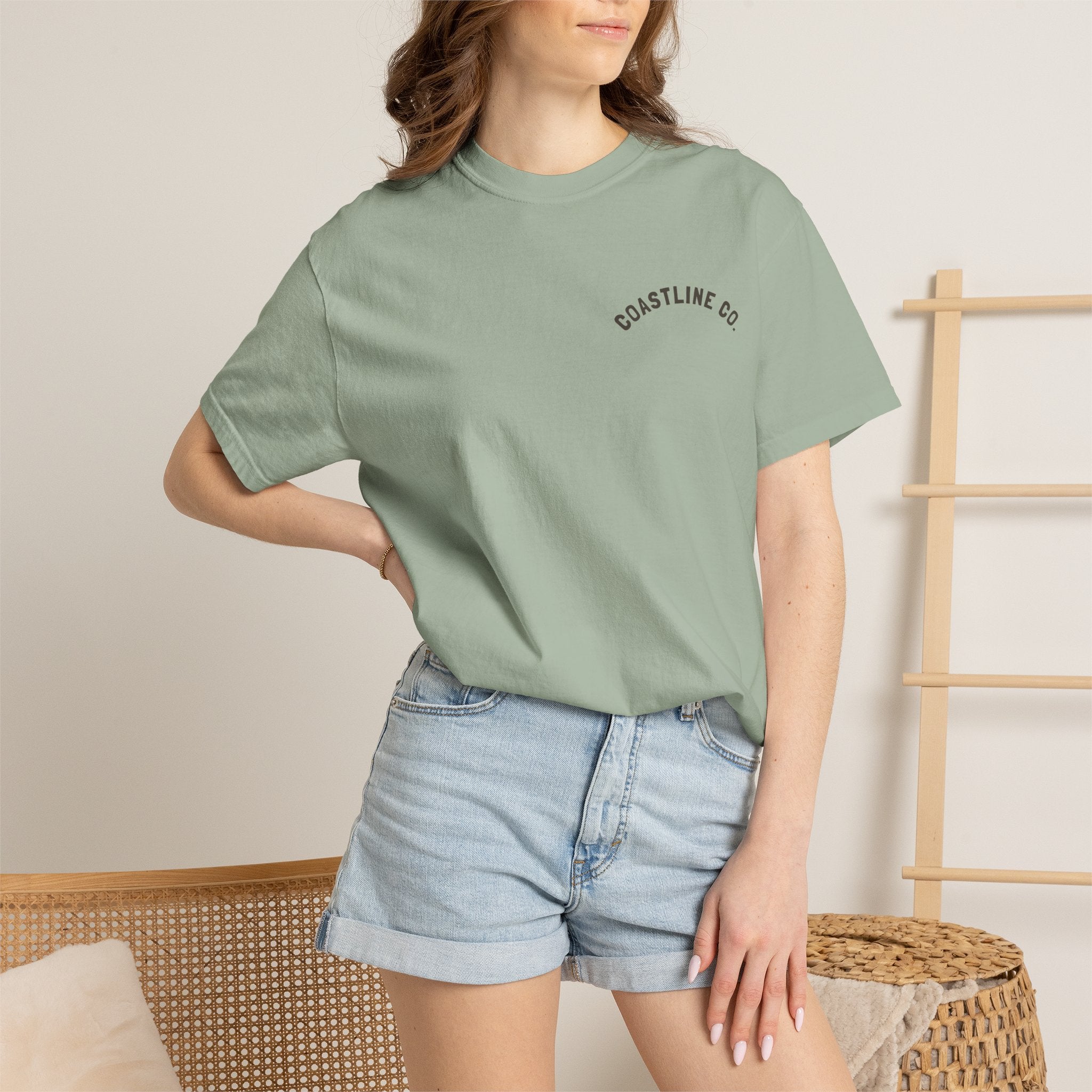 Coastline Co. Tribal Turtle Tee — "Move With A Purpose" Graphic T-Shirt