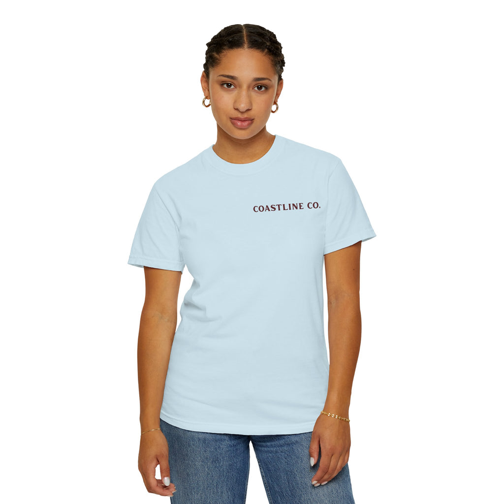 Coastline Co. Bass Patch Tee — "Lost in the Tide" Graphic T-Shirt