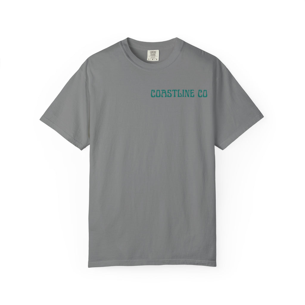 Coastline Co Surf Van T-Shirt — Retro Beach Graphic Tee