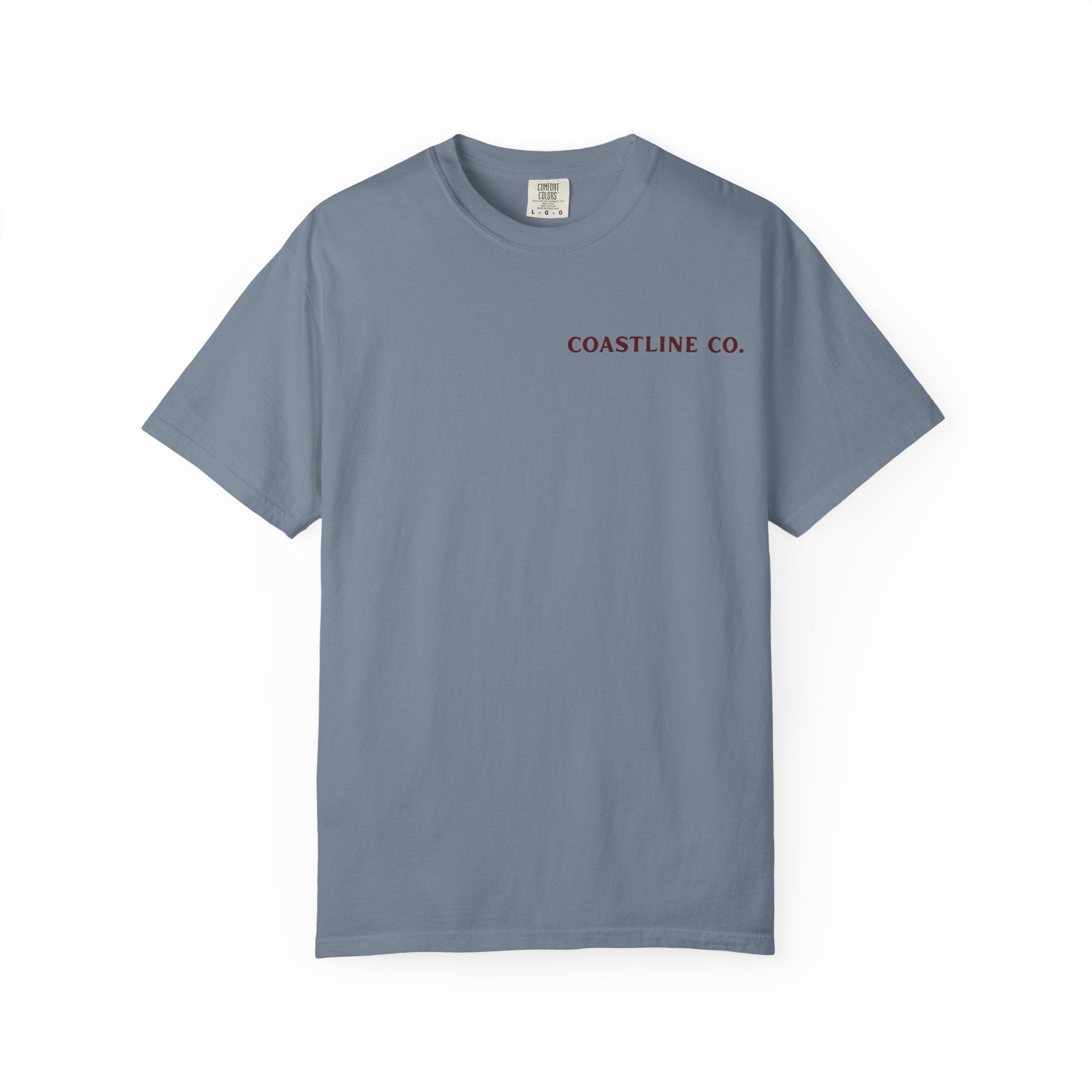 Coastline Co. Bass Patch Tee — "Lost in the Tide" Graphic T-Shirt