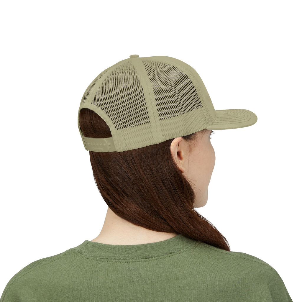 Coastline Co. Fish Patch Trucker Cap — Vintage Fishing Snapback