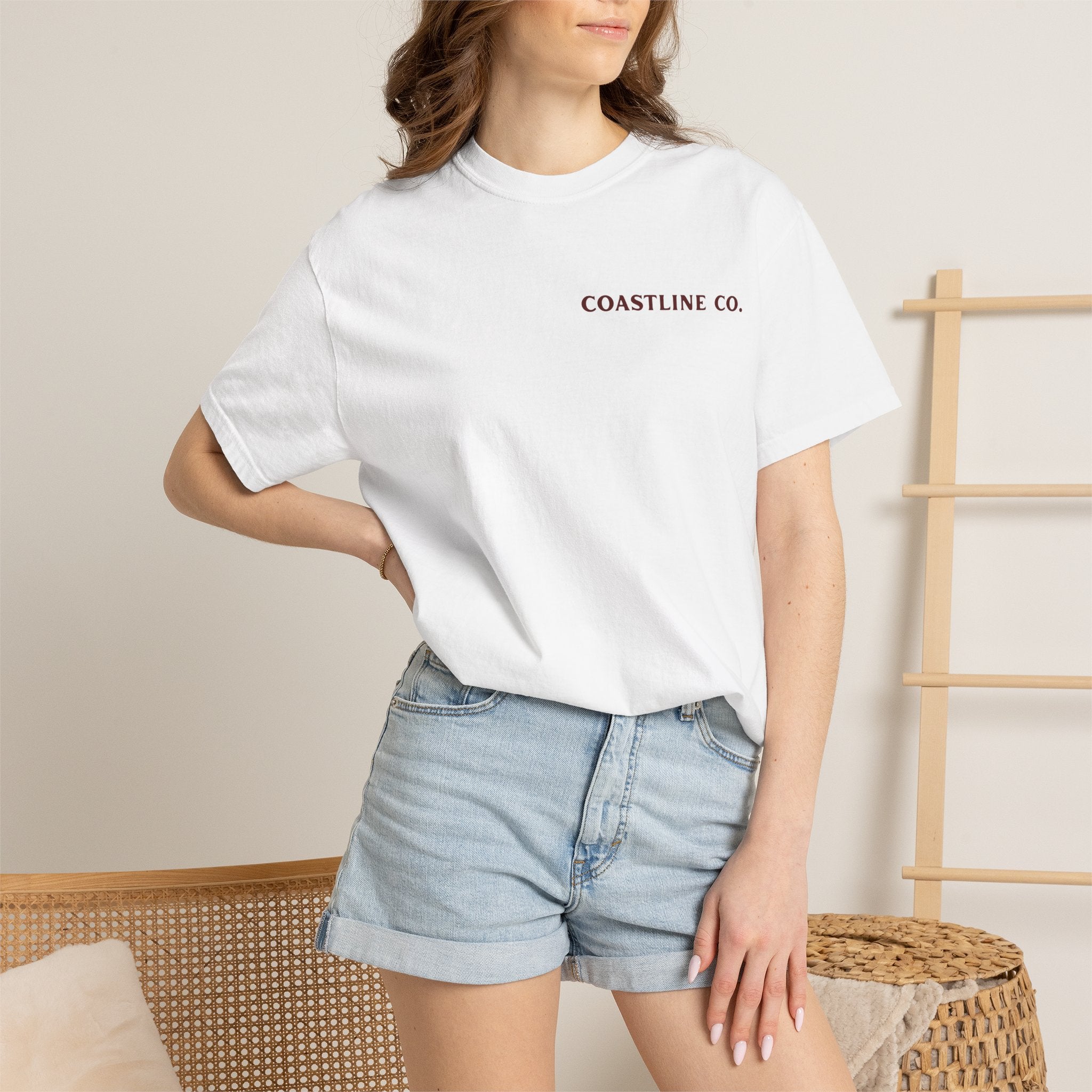 Coastline Co. Bass Patch Tee — "Lost in the Tide" Graphic T-Shirt