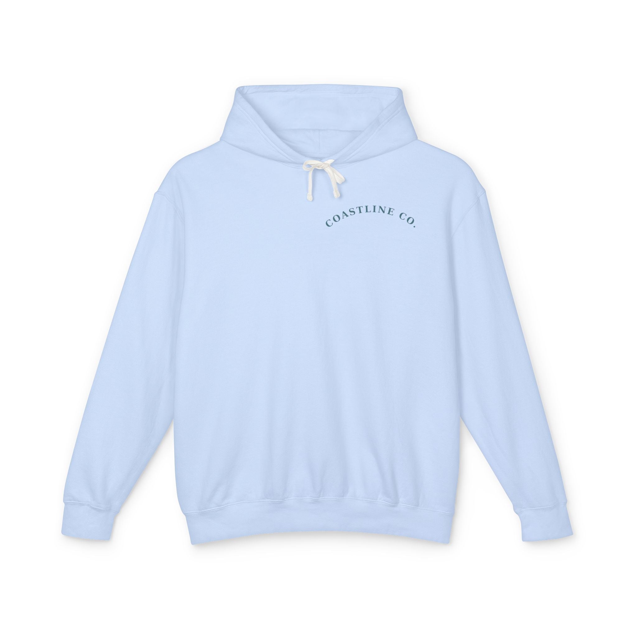 Coastline Co. “Coastal Soul” Turtle Hoodie — Lightweight Beach Pullover