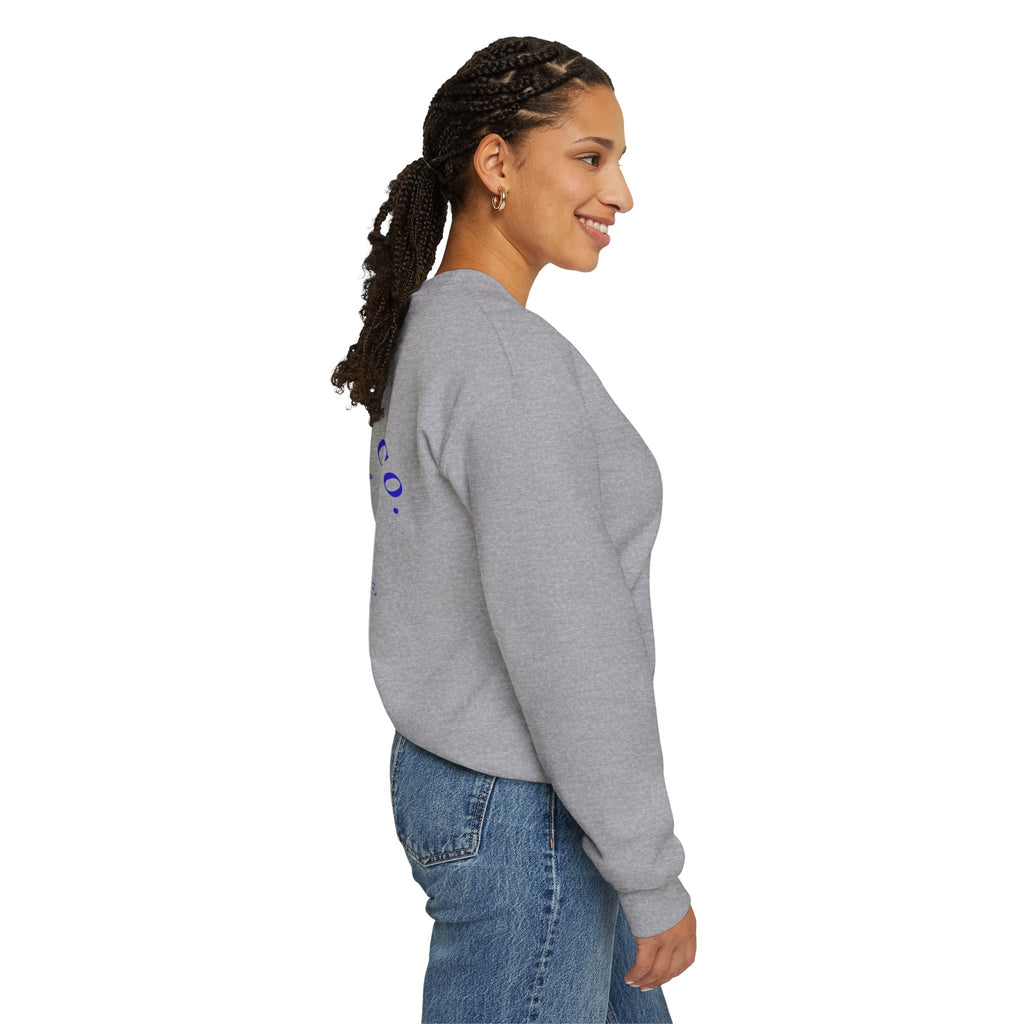 Coastline Co. Surf Crewneck Sweatshirt — 'Ride the Tide' Beach Pullover