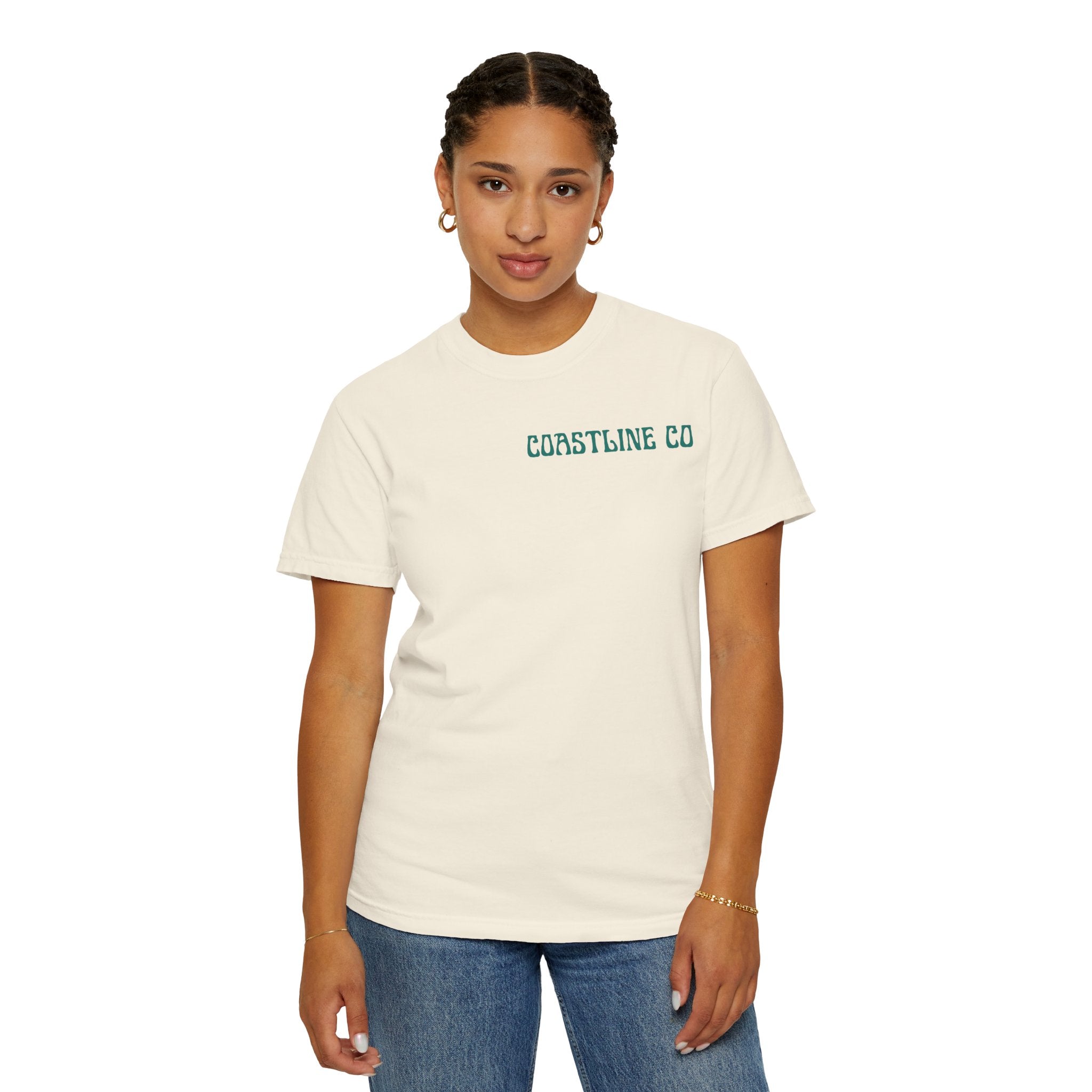 Coastline Co Surf Van T-Shirt — Retro Beach Graphic Tee