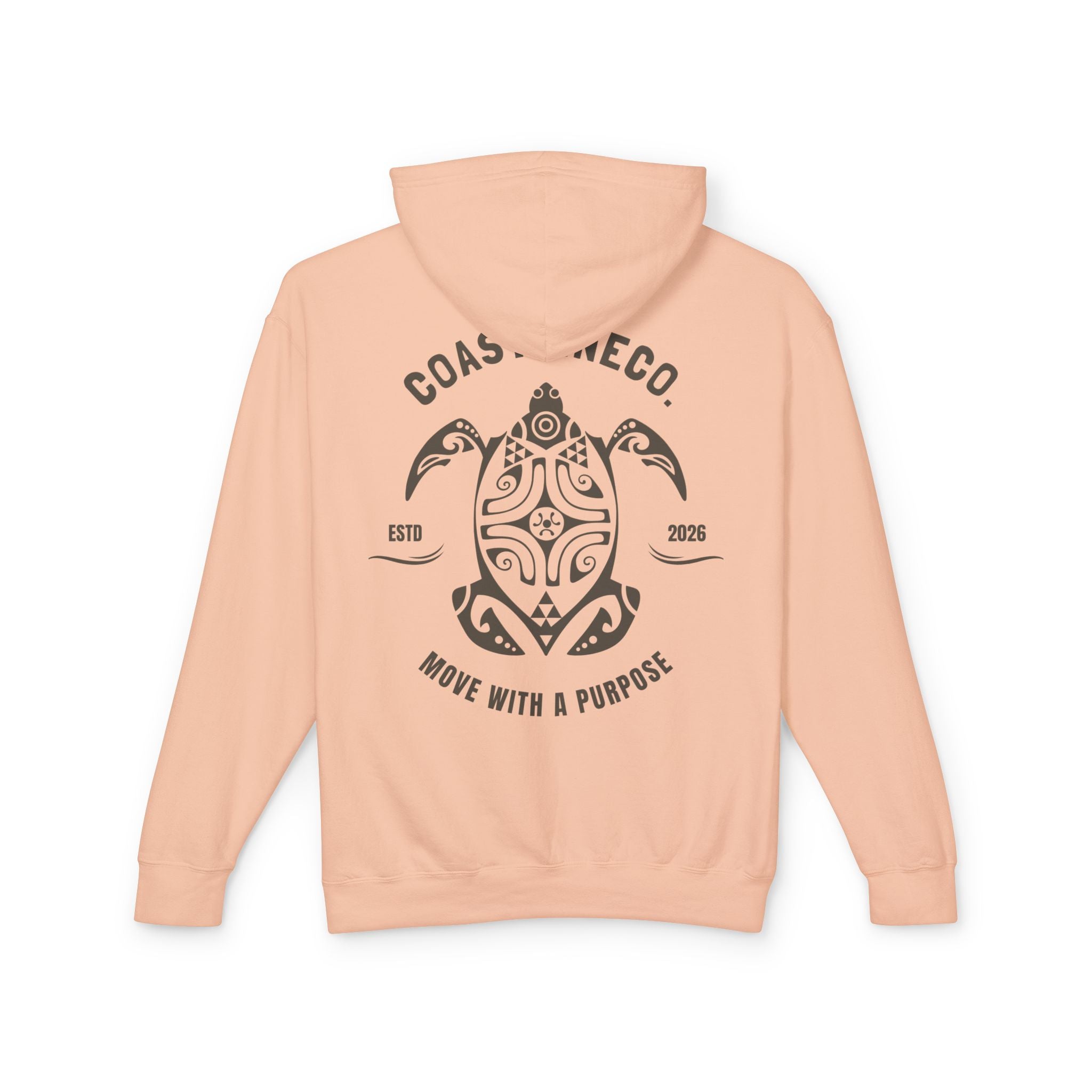 Coastline Co. Turtle Hoodie — Move With a Purpose Lightweight Pullover