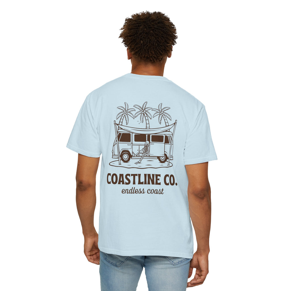 Coastline Co. Surf Van T-Shirt — "Endless Coast" Graphic Tee