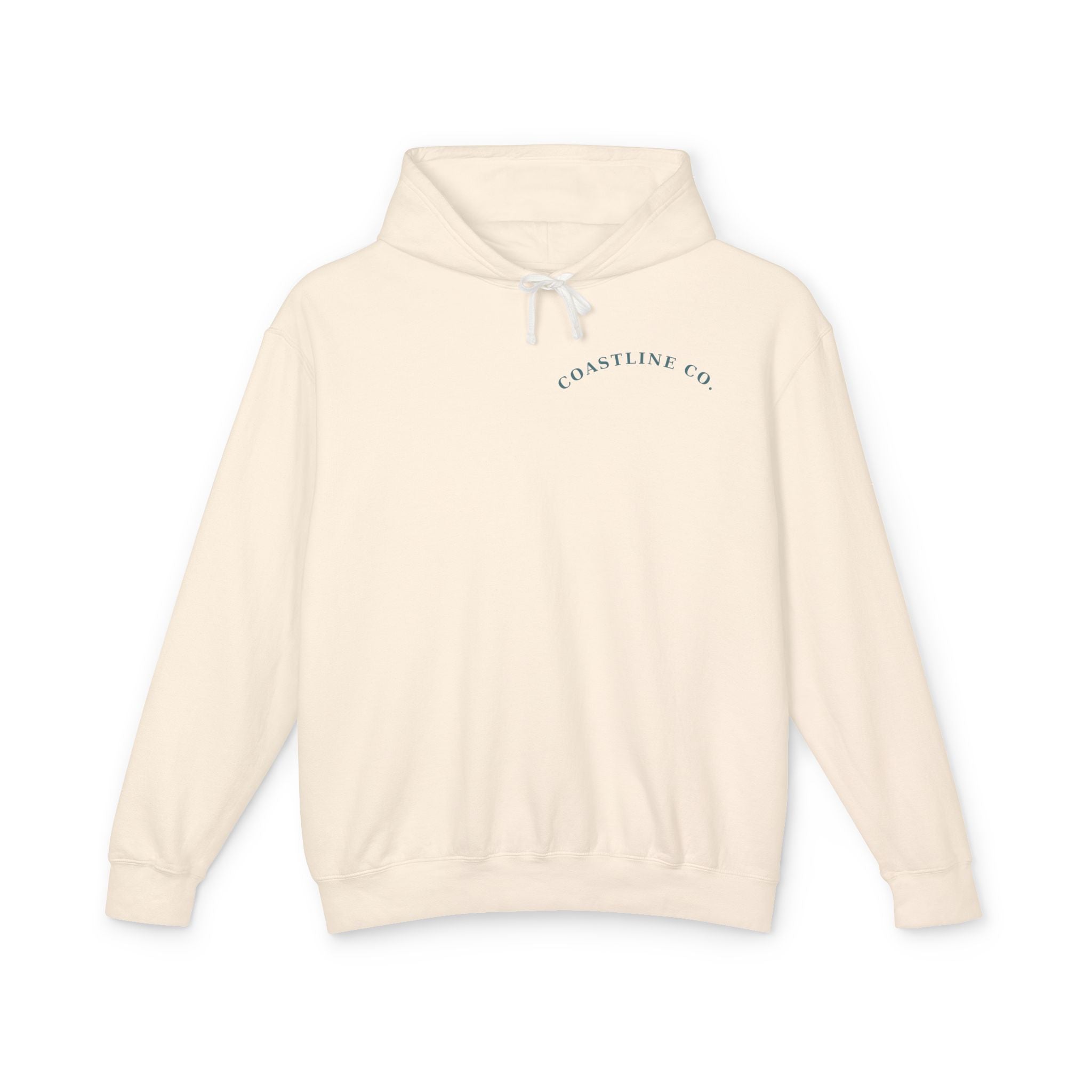 Coastline Co. “Coastal Soul” Turtle Hoodie — Lightweight Beach Pullover