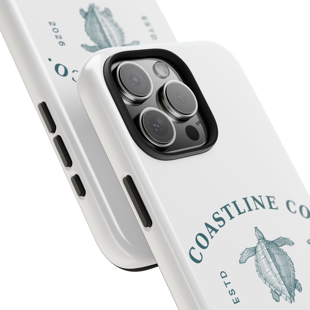 Coastline Co. Sea Turtle Phone Case – "Coastal Soul" Tough Protective Case