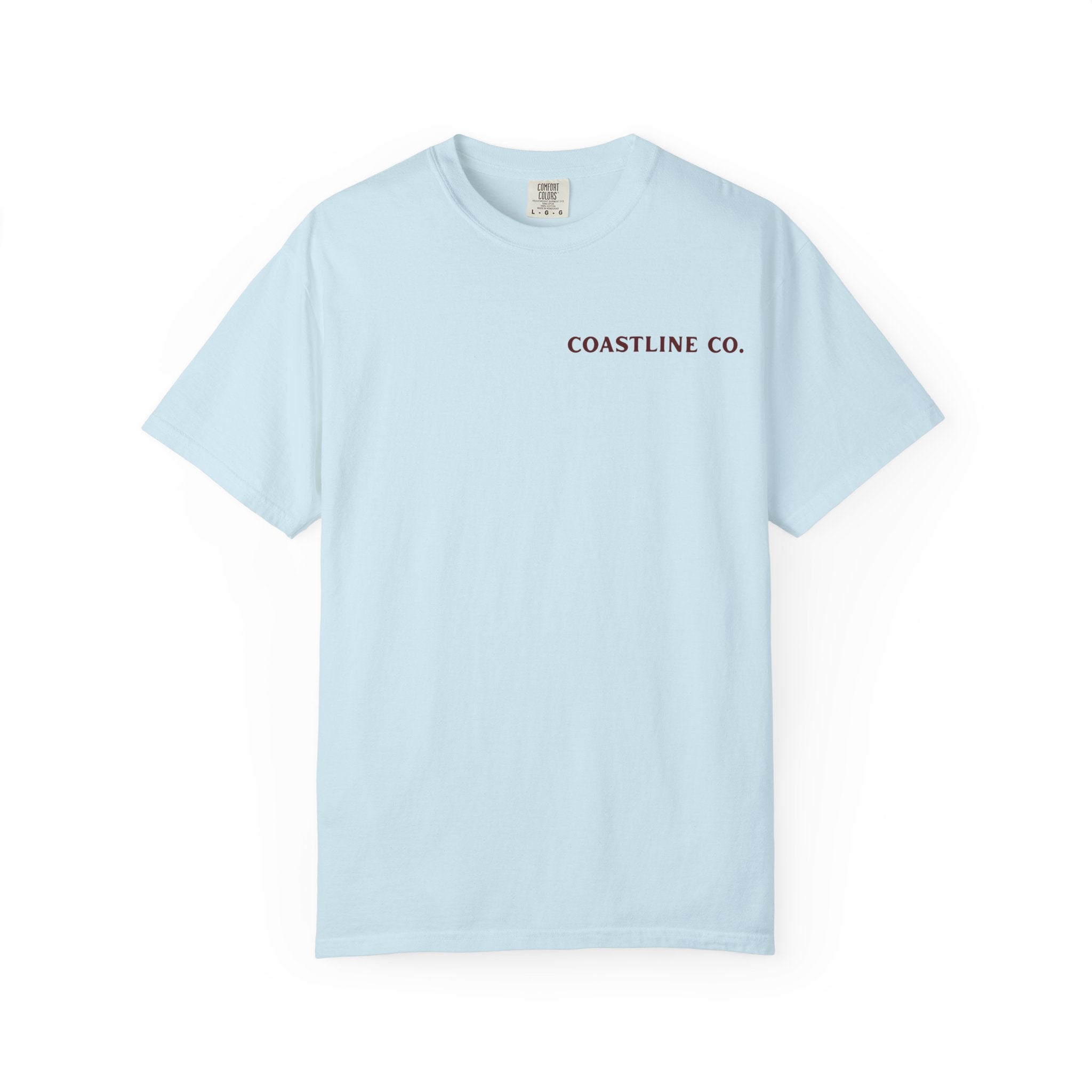 Coastline Co. Bass Patch Tee — "Lost in the Tide" Graphic T-Shirt