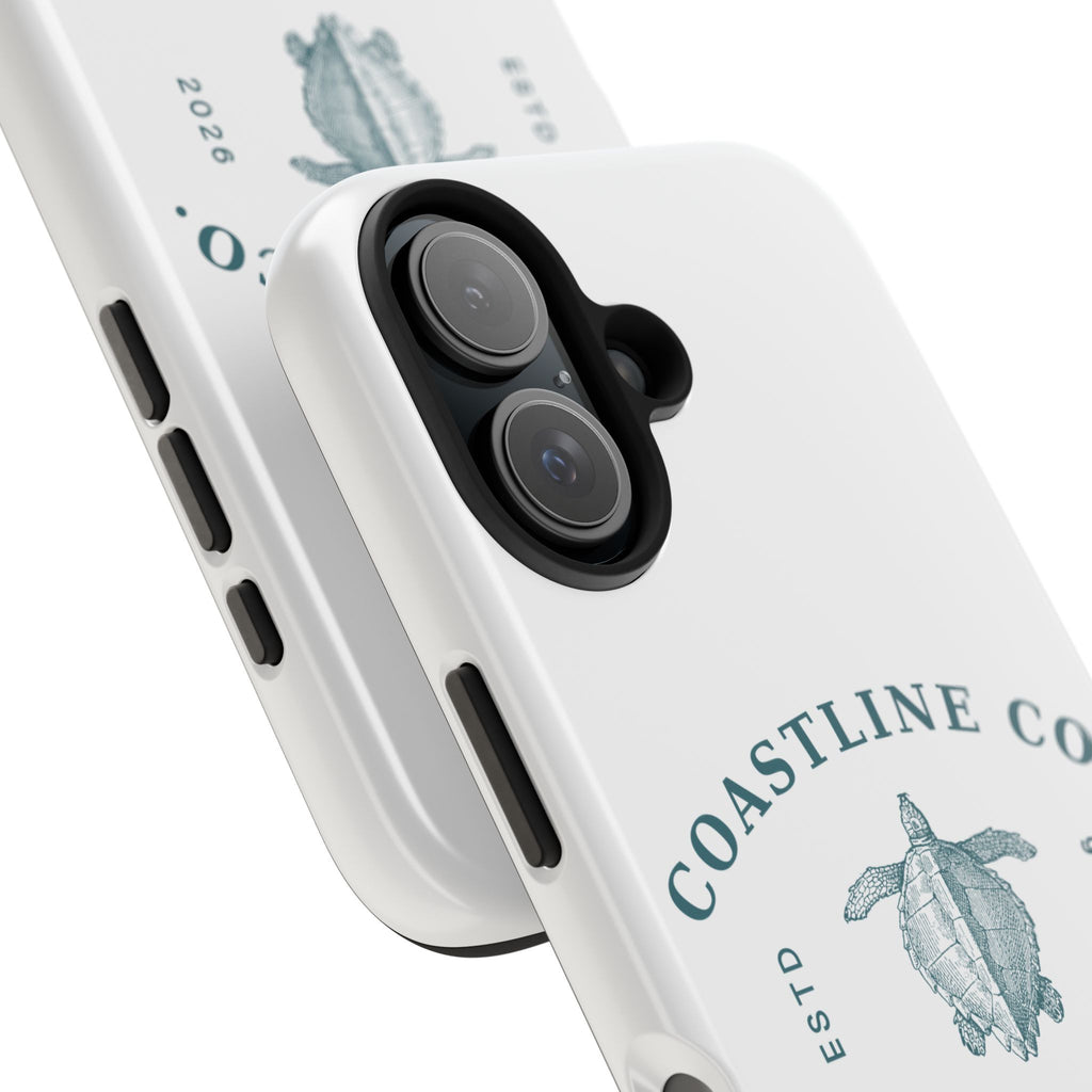Coastline Co. Sea Turtle Phone Case – "Coastal Soul" Tough Protective Case