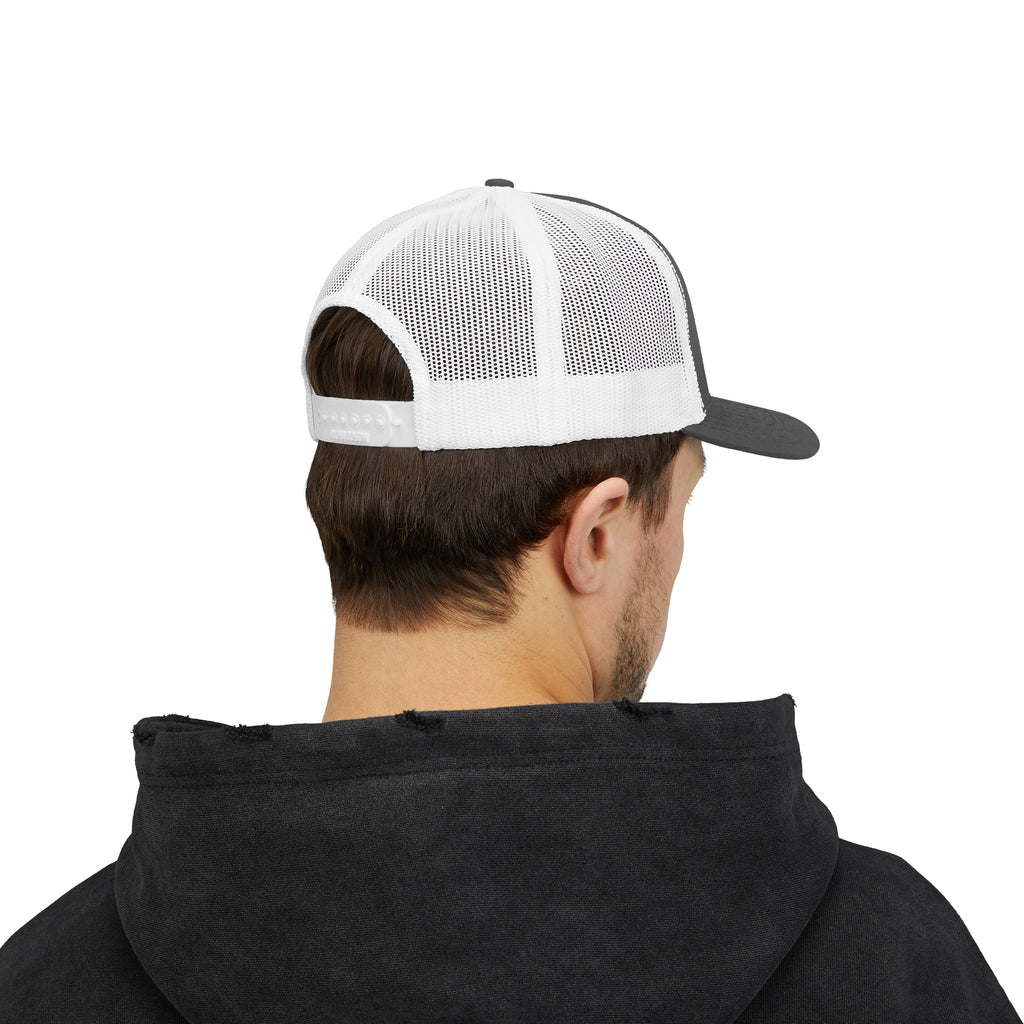 Coastline Co. Fish Patch Trucker Cap — Vintage Fishing Snapback