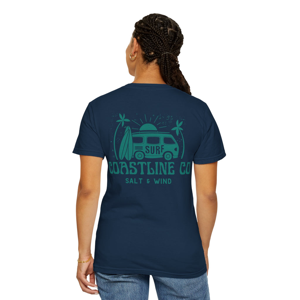 Coastline Co Surf Van T-Shirt — Retro Beach Graphic Tee