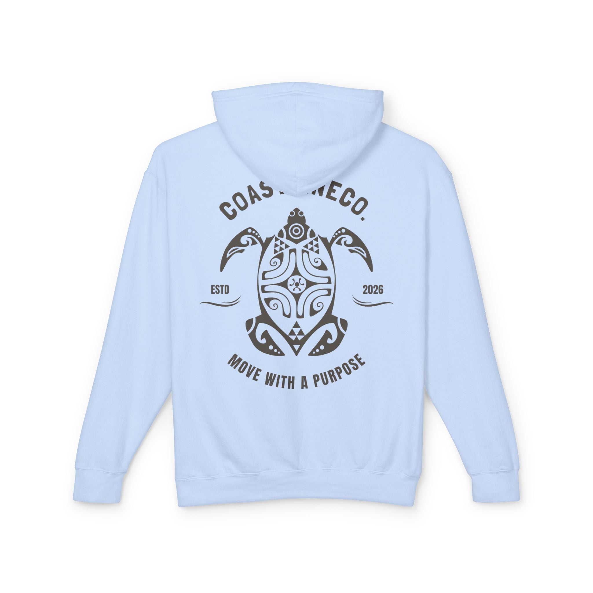 Coastline Co. Turtle Hoodie — Move With a Purpose Lightweight Pullover