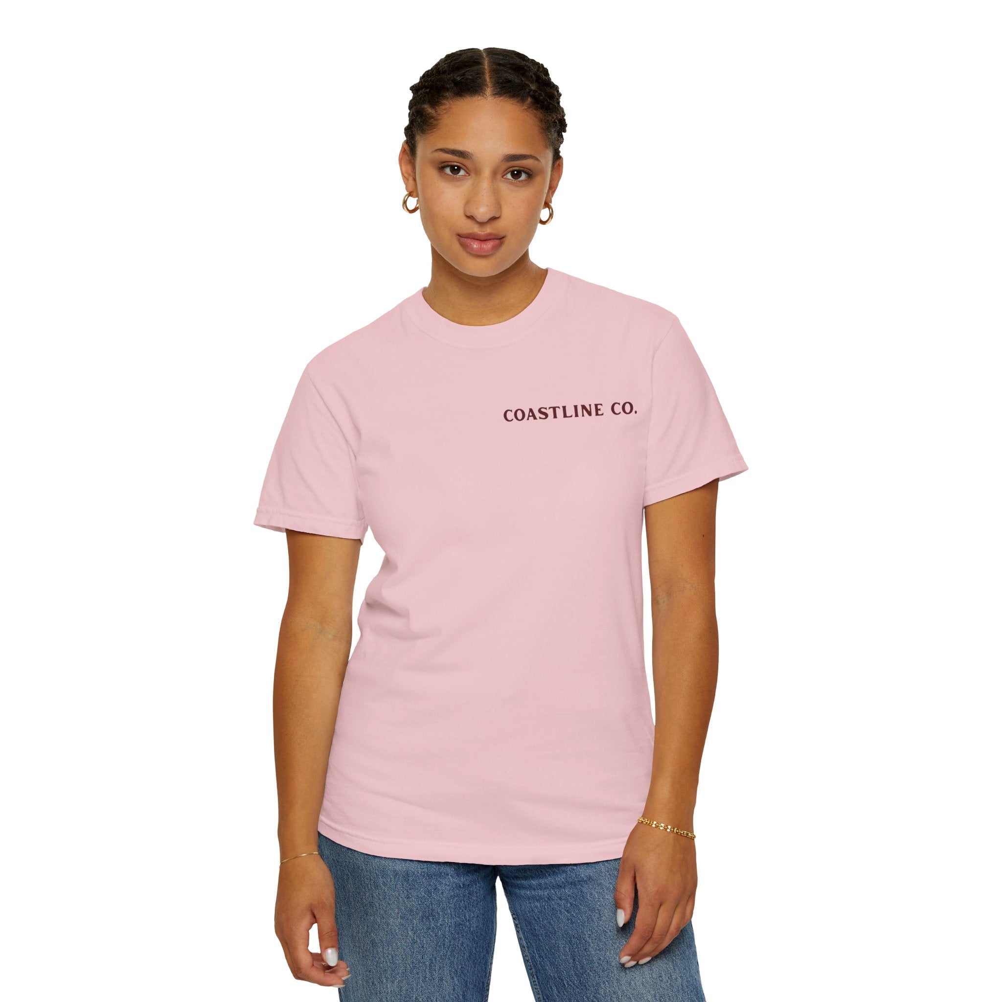 Coastline Co. Bass Patch Tee — "Lost in the Tide" Graphic T-Shirt