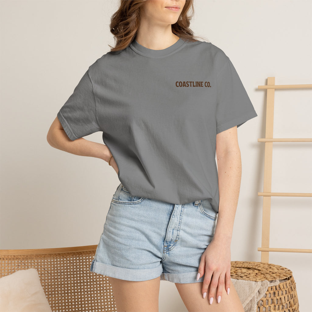 Coastline Co. Surf Van T-Shirt — "Endless Coast" Graphic Tee