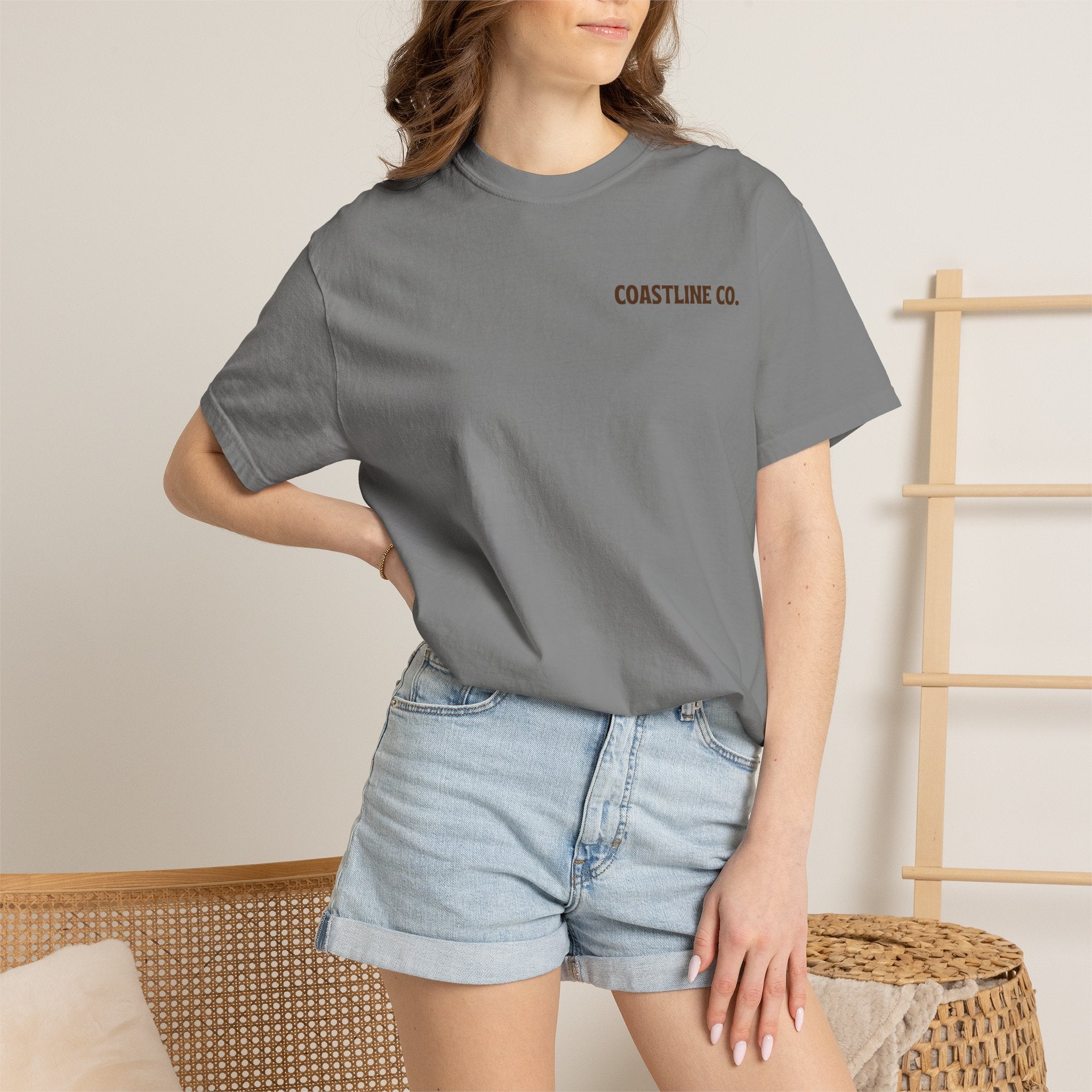 Coastline Co. Surf Van T-Shirt — "Endless Coast" Graphic Tee
