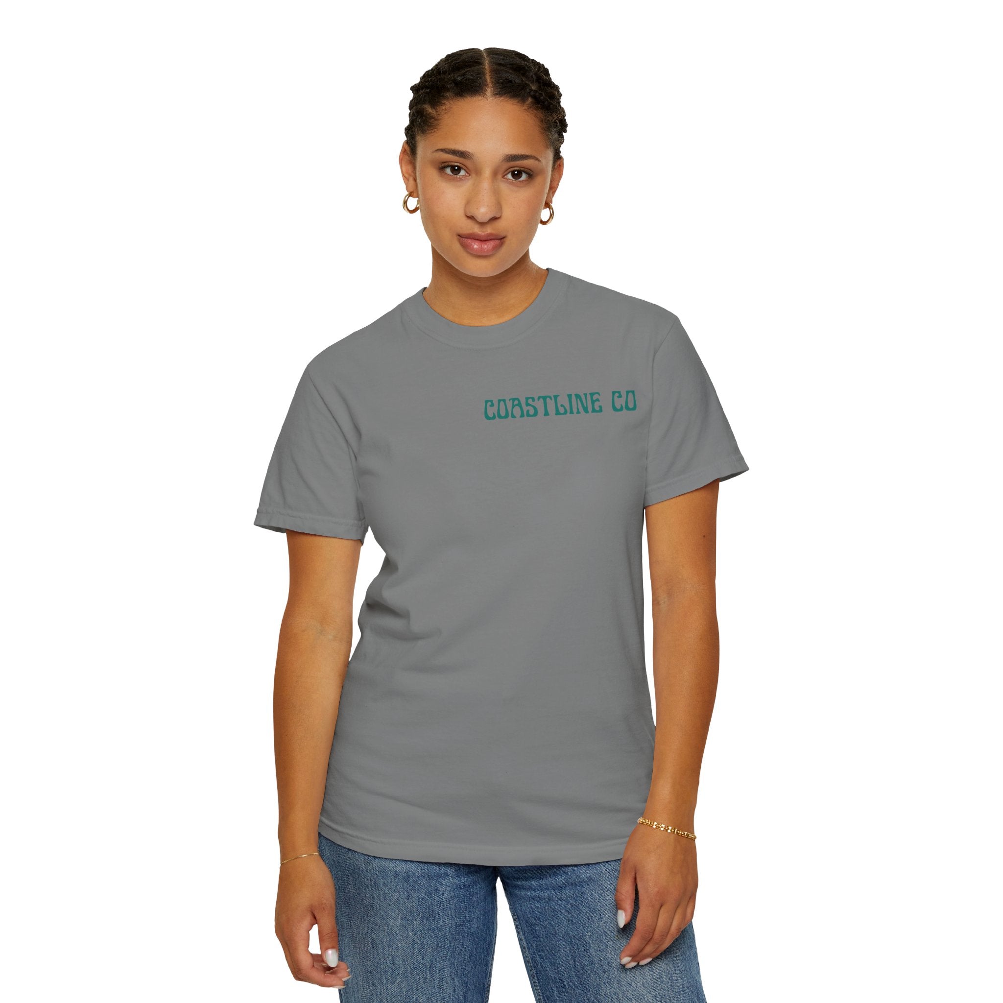Coastline Co Surf Van T-Shirt — Retro Beach Graphic Tee