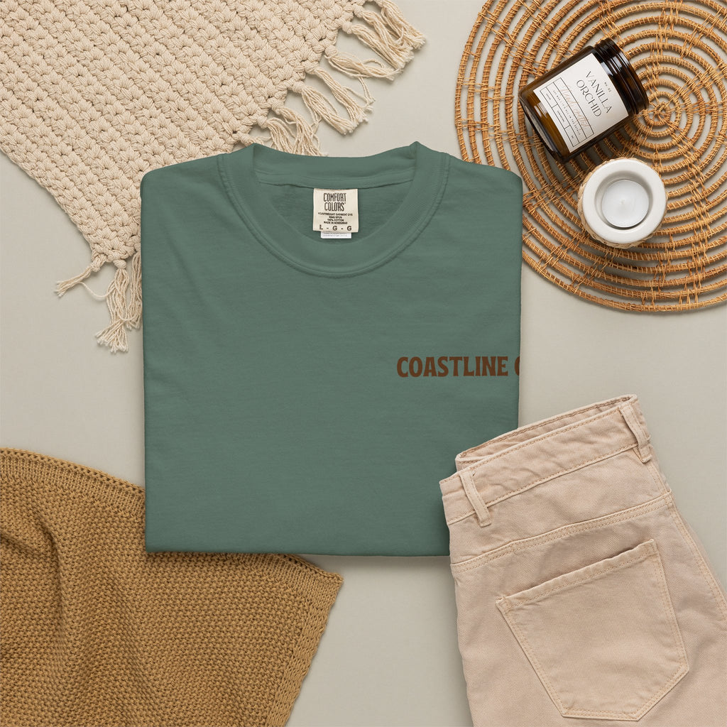 Coastline Co. Surf Van T-Shirt — "Endless Coast" Graphic Tee
